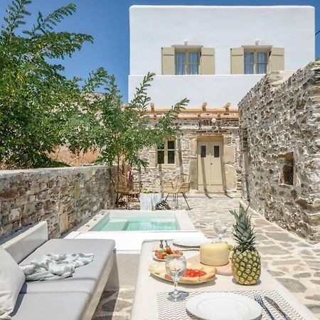 Villa Anthemion Naxos With Outdoor Jacuzzi Ano Sangrion ภายนอก รูปภาพ