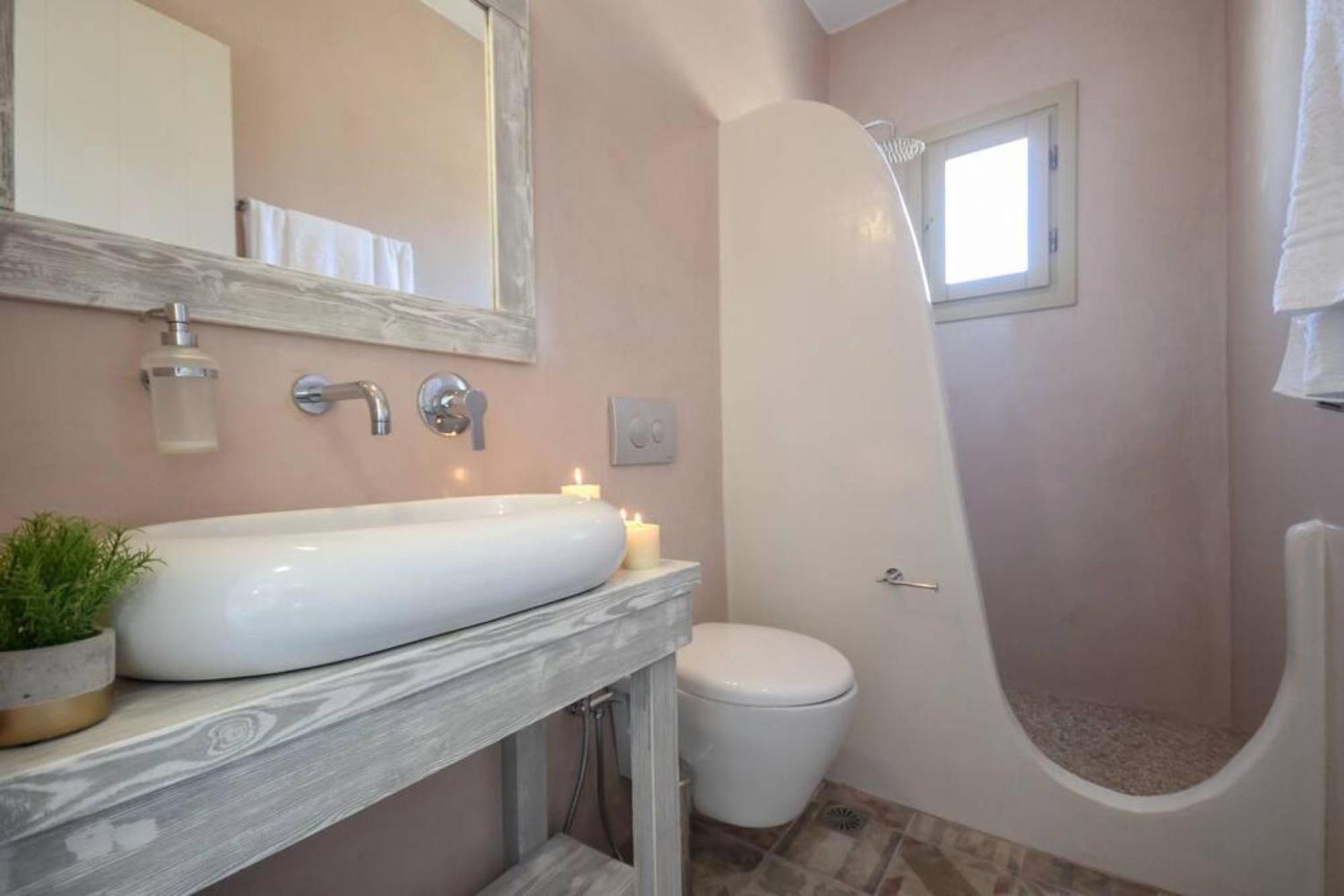 Villa Anthemion Naxos With Outdoor Jacuzzi Ano Sangrion ภายนอก รูปภาพ