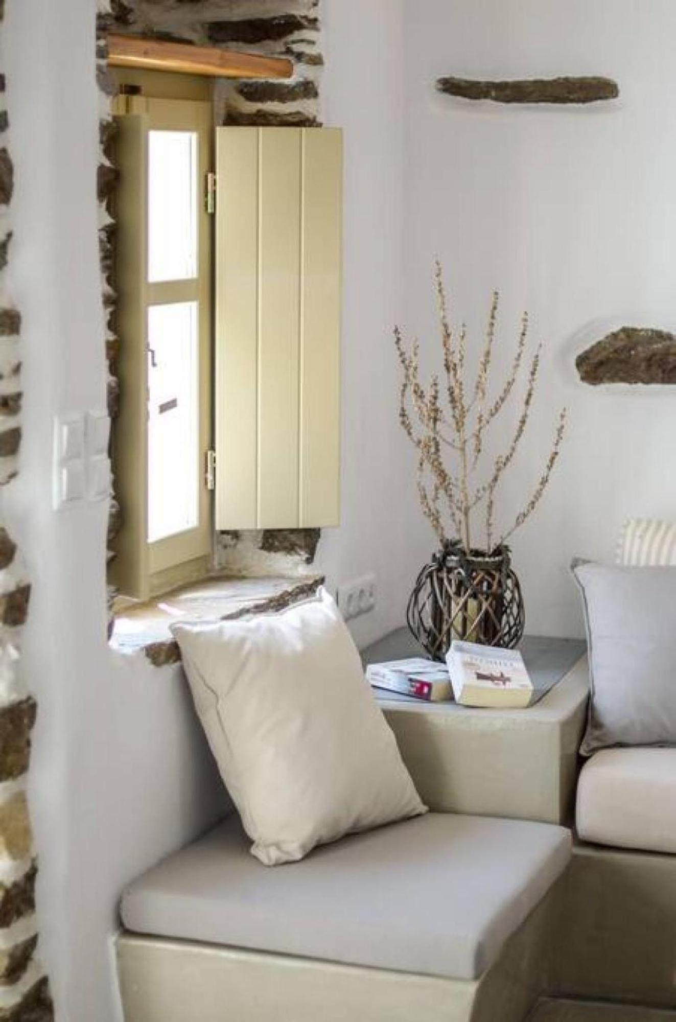 Villa Anthemion Naxos With Outdoor Jacuzzi Ano Sangrion ภายนอก รูปภาพ