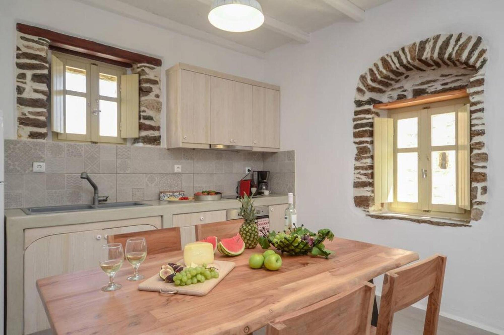 Villa Anthemion Naxos With Outdoor Jacuzzi Ano Sangrion ภายนอก รูปภาพ
