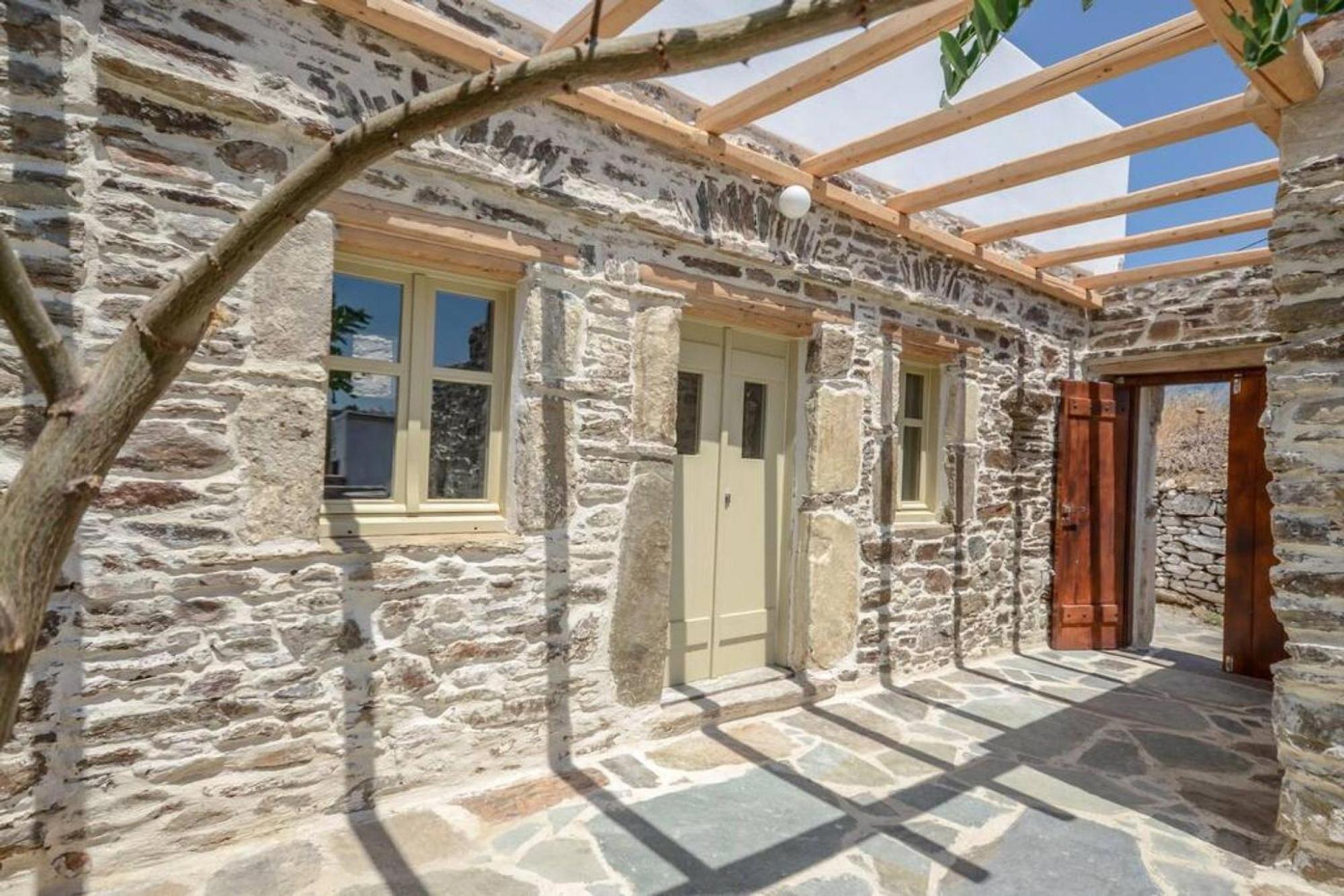 Villa Anthemion Naxos With Outdoor Jacuzzi Ano Sangrion ภายนอก รูปภาพ